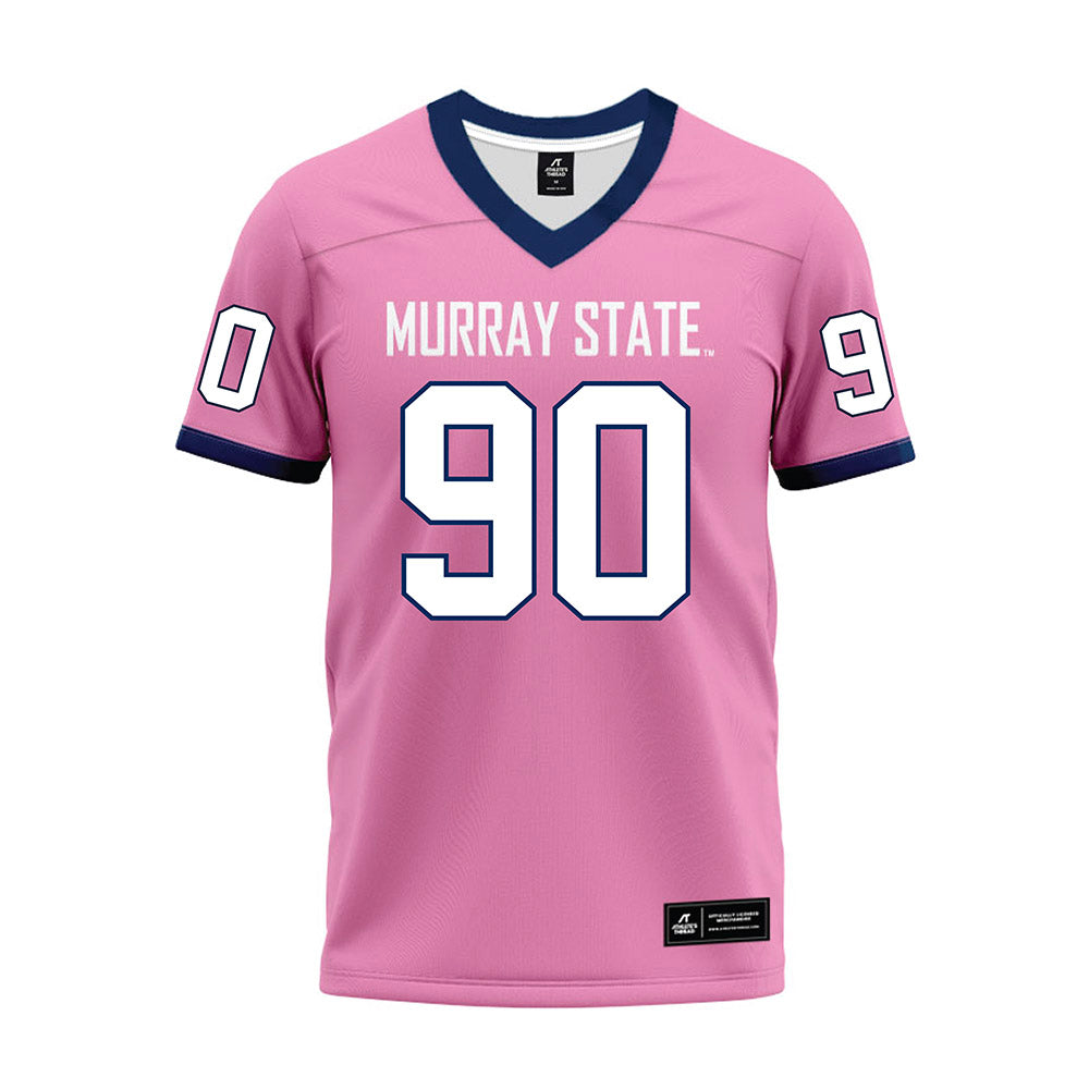 Murray State - NCAA Football : Cameron Daniels - Pink Premium Football Jersey-0