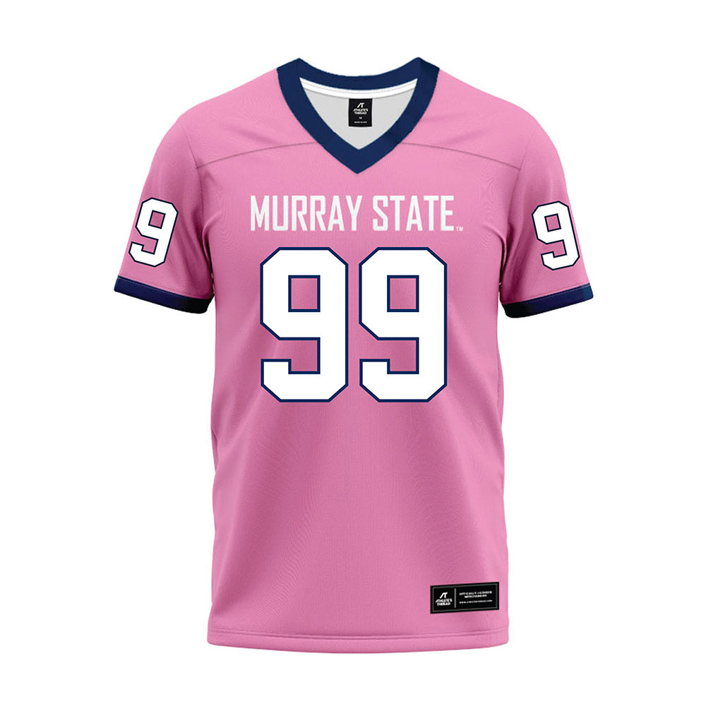 Murray State - NCAA Football : Nick Montik - Pink Premium Football Jersey-0
