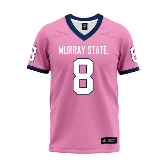 Murray State - NCAA Football : Jalen Richmond - Pink Premium Football Jersey-0