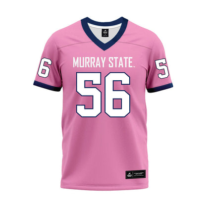 Murray State - NCAA Football : Graham McLelland - Pink Premium Football Jersey-0