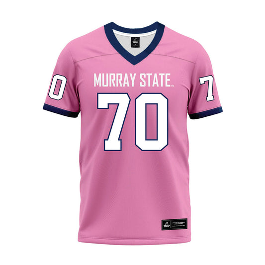 Murray State - NCAA Football : Brandon Mills - Pink Premium Football Jersey-0
