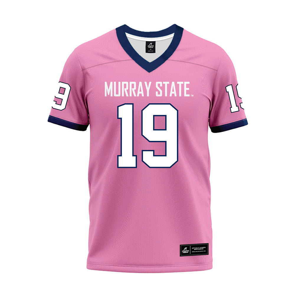 Murray State - NCAA Football : kam robinson - Pink Premium Football Jersey