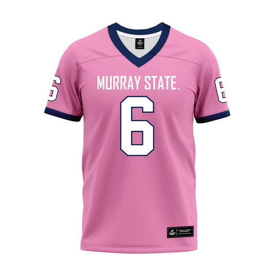 Murray State - NCAA Football : Shadon Shannon - Pink Premium Football Jersey-0