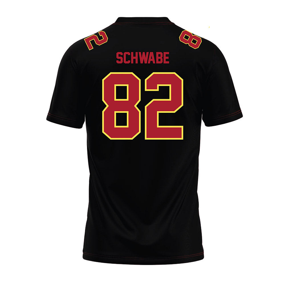 NSU - NCAA Football : Louie Schwabe - Black Premium Football Jersey-1