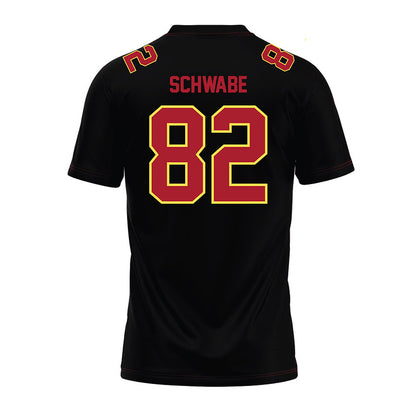 NSU - NCAA Football : Louie Schwabe - Black Premium Football Jersey-1