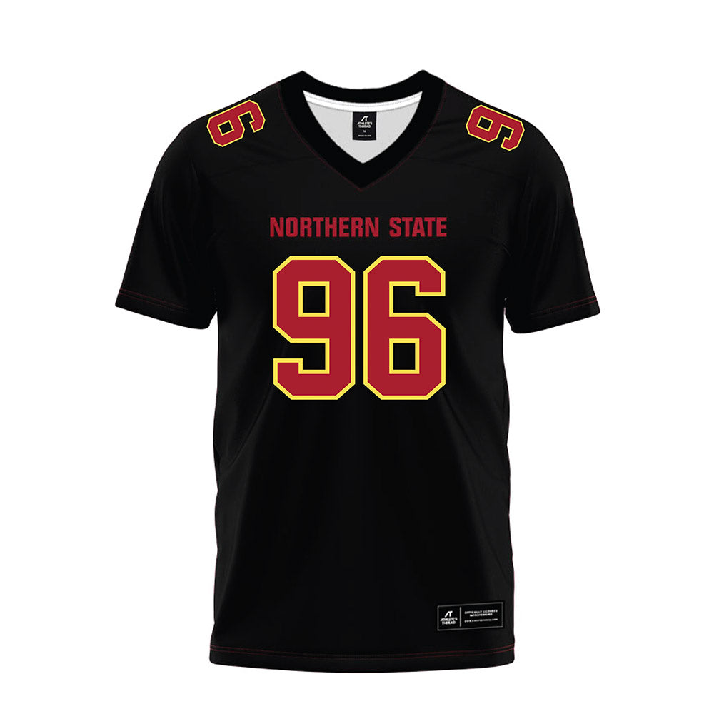  - NCAA Football : Aidan Roh - Black Premium Football Jersey-0