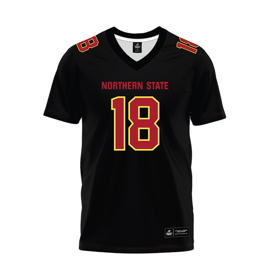 NSU - NCAA Football : Brock Bagozzi - Black Premium Football Jersey-0