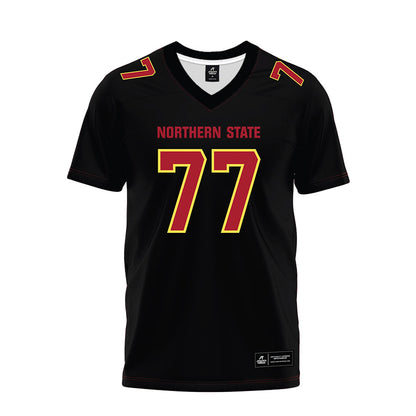 NSU - NCAA Football : Riley Helgeson - Black Premium Football Jersey-0