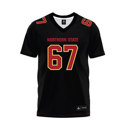 NSU - NCAA Football : Hudson Hodous - Black Premium Football Jersey