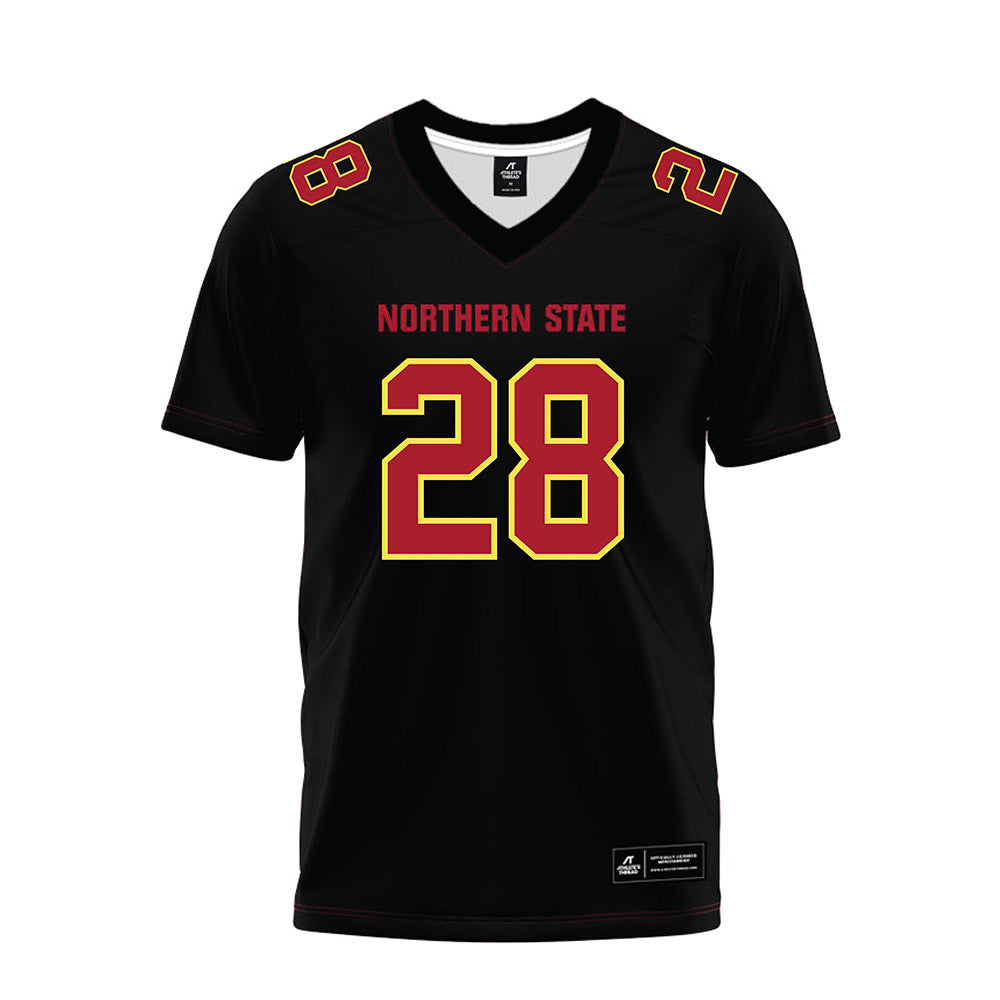 NSU - NCAA Football : Antonio Moore - Black Premium Football Jersey-0