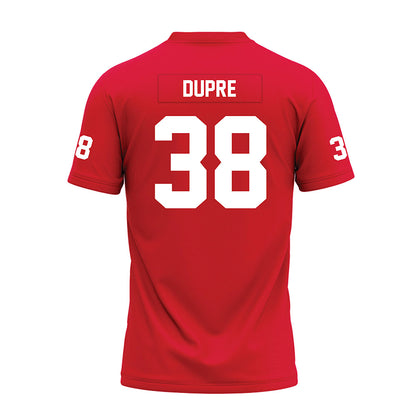 Nicholls State - NCAA Football : Kylan Dupre - Red Premium Football Jersey