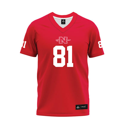 Nicholls State - NCAA Football : Treylin Whaley - Red Premium Football Jersey-0