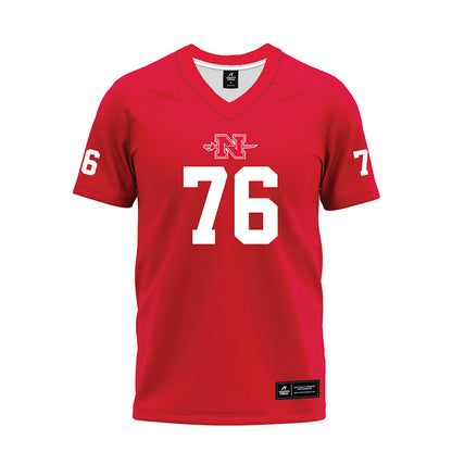 Nicholls State - NCAA Football : Ryan Bernard - Red Premium Football Jersey