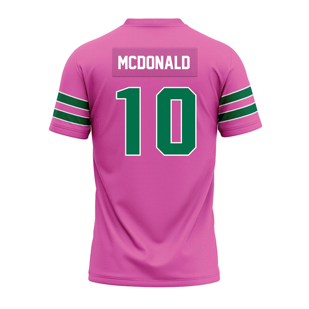 UAB - NCAA Football : Terrell McDonald - Pink Premium Football Jersey