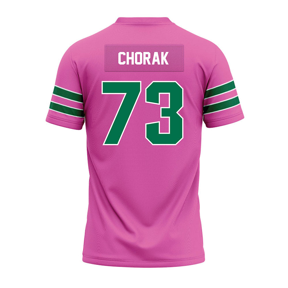 UAB - NCAA Football : Mason Chorak - Pink Premium Football Jersey