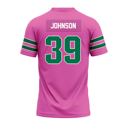 UAB - NCAA Football : Nacari Johnson - Pink Premium Football Jersey