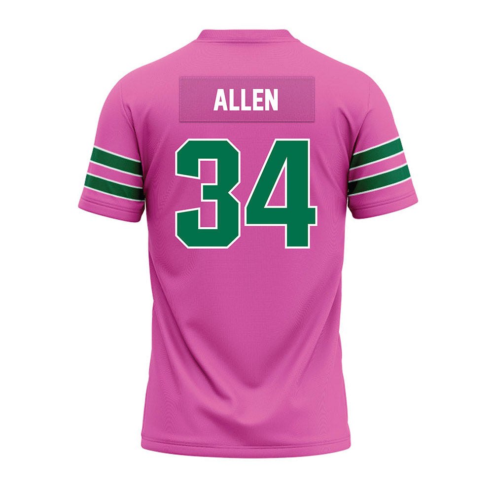 UAB - NCAA Football : Jonathan Allen - Pink Premium Football Jersey