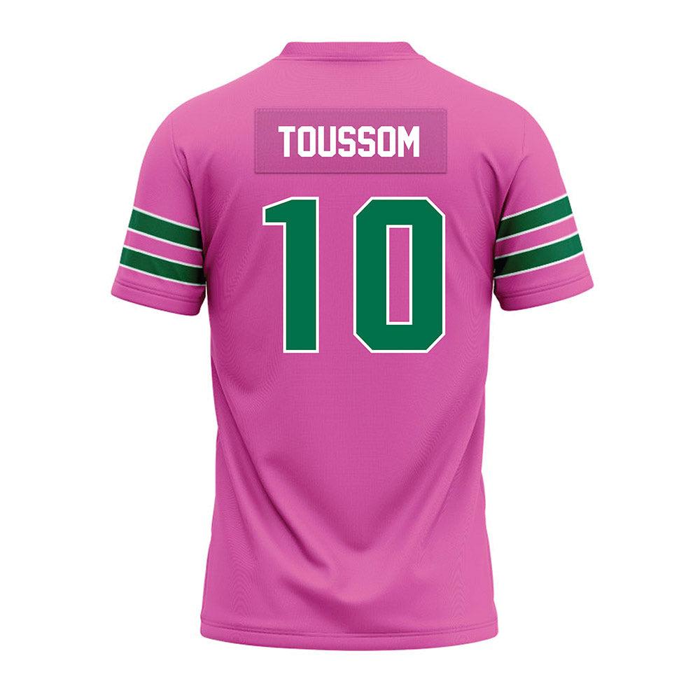 UAB - NCAA Football : Eddy Toussom - Pink Premium Football Jersey