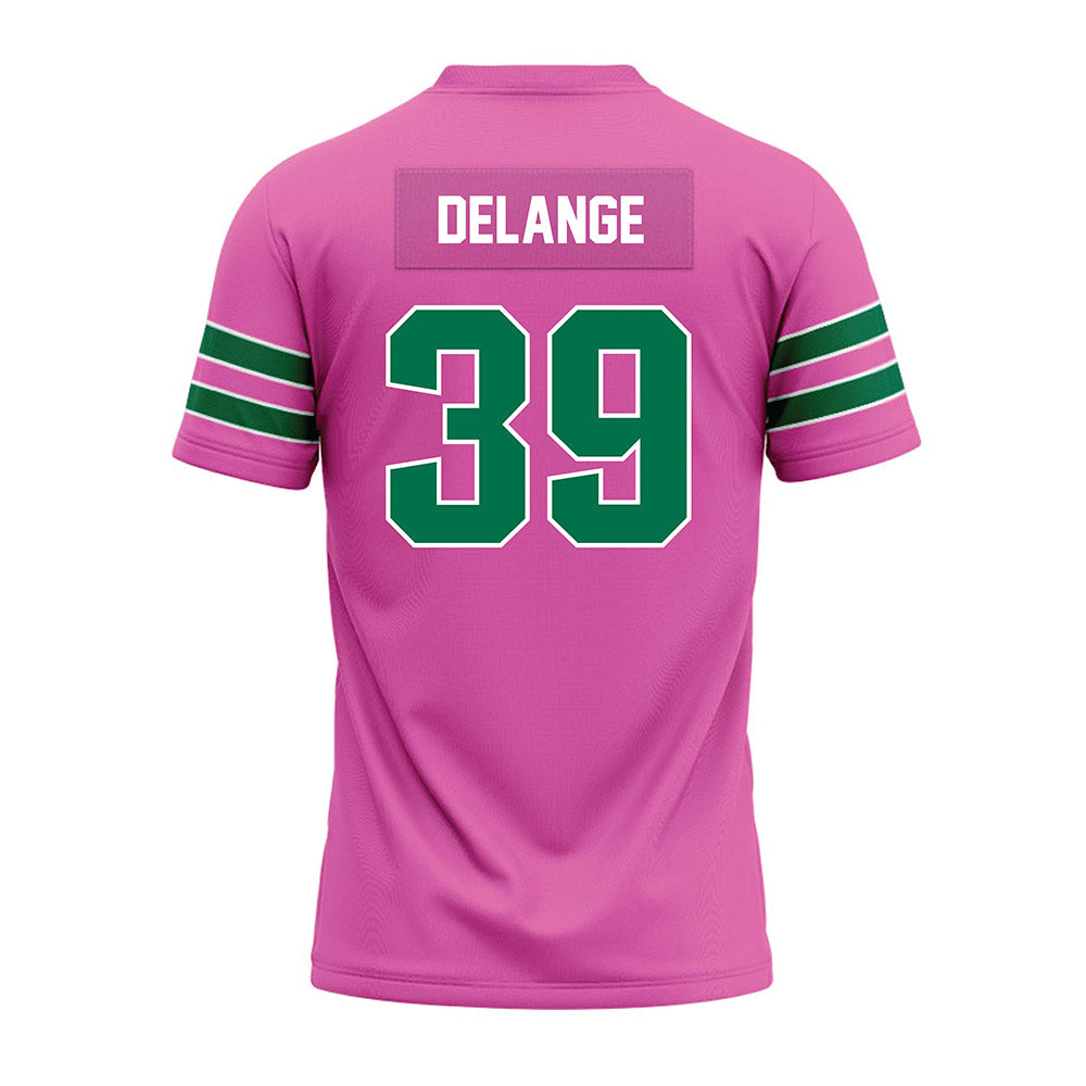 UAB - NCAA Football : Jonah Delange - Pink Premium Football Jersey