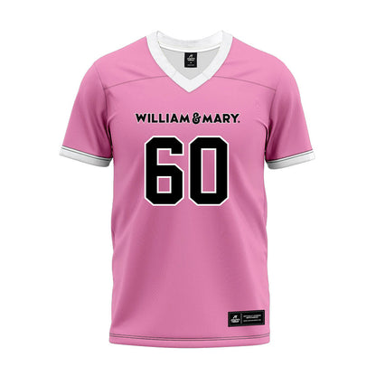 William & Mary - NCAA Football : Charles Grant - Pink Premium Football Jersey