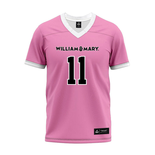 William & Mary - NCAA Football : Xavier Dillard - Premium Football Jersey-0