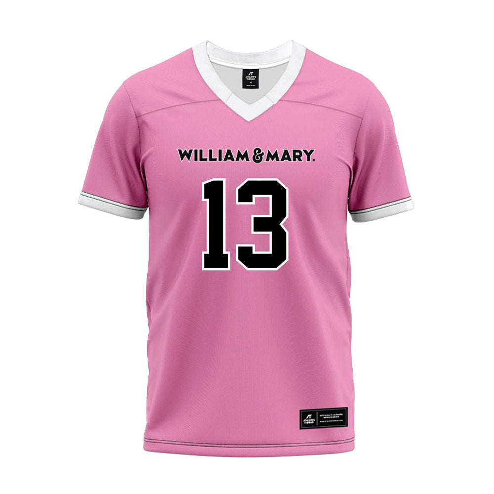 William & Mary - NCAA Football : Trevon Cannon - Premium Football Jersey-0