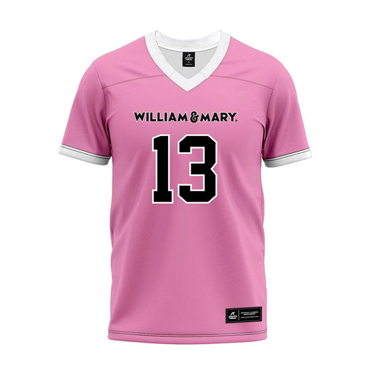 William & Mary - NCAA Football : Trevon Cannon - Premium Football Jersey-0