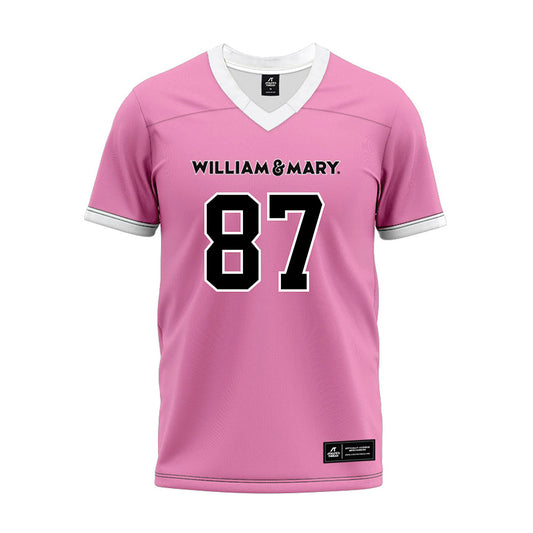 William & Mary - NCAA Football : Sean McElwain - Premium Football Jersey-0
