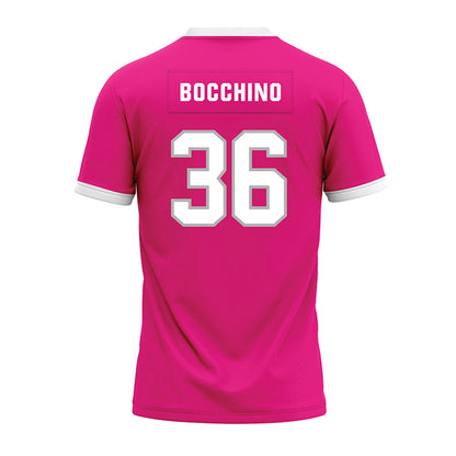 Troy - NCAA Football : Jon Bocchino - Pink Premium Football Jersey-1