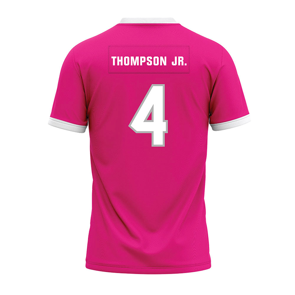 Troy - NCAA Football : TJ Thompson Jr. - Pink Premium Football Jersey-1