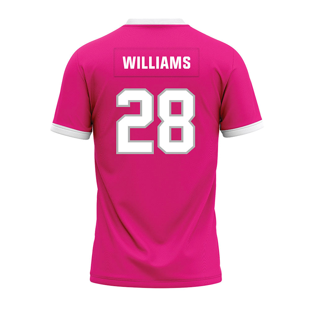 Troy - NCAA Football : Azlan Williams - Pink Premium Football Jersey