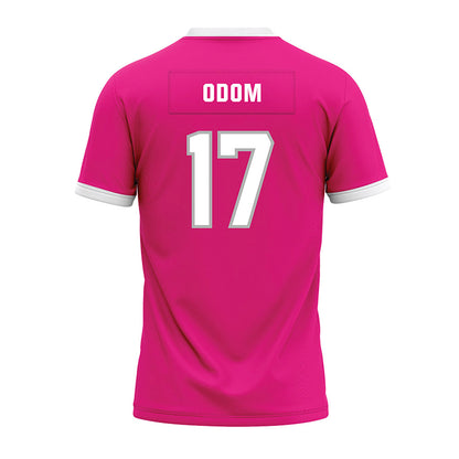 Troy - NCAA Football : Marlin Odom - Pink Premium Football Jersey-1