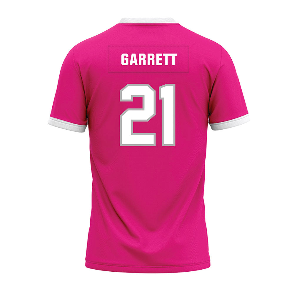 Troy - NCAA Football : Amare Garrett - Pink Premium Football Jersey-1