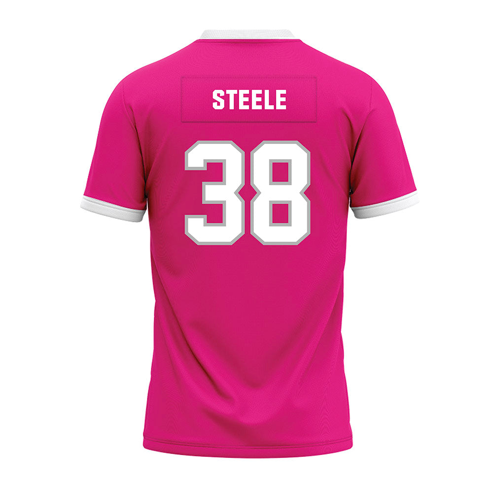Troy - NCAA Football : Antonious Steele - Pink Premium Football Jersey-1