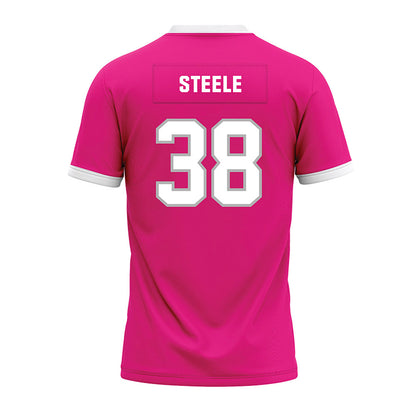 Troy - NCAA Football : Antonious Steele - Pink Premium Football Jersey-1