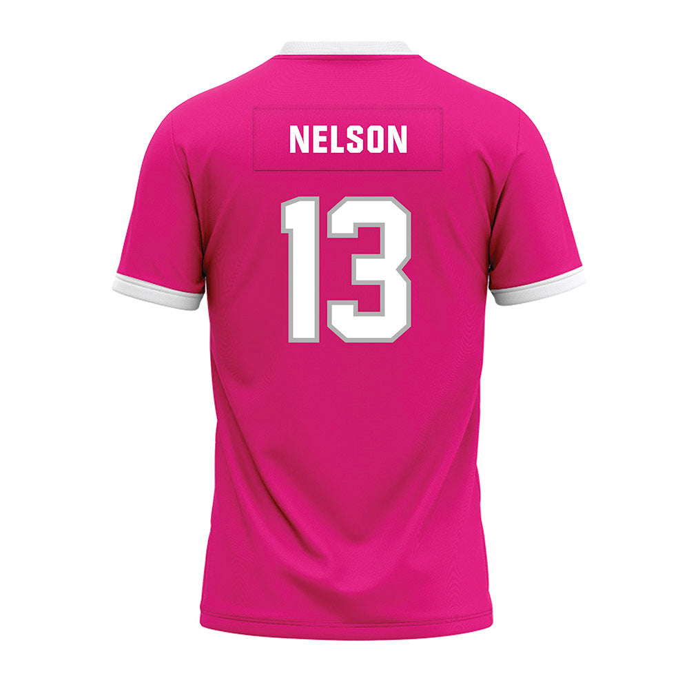 Troy - NCAA Football : Daivon Nelson - Pink Premium Football Jersey-1