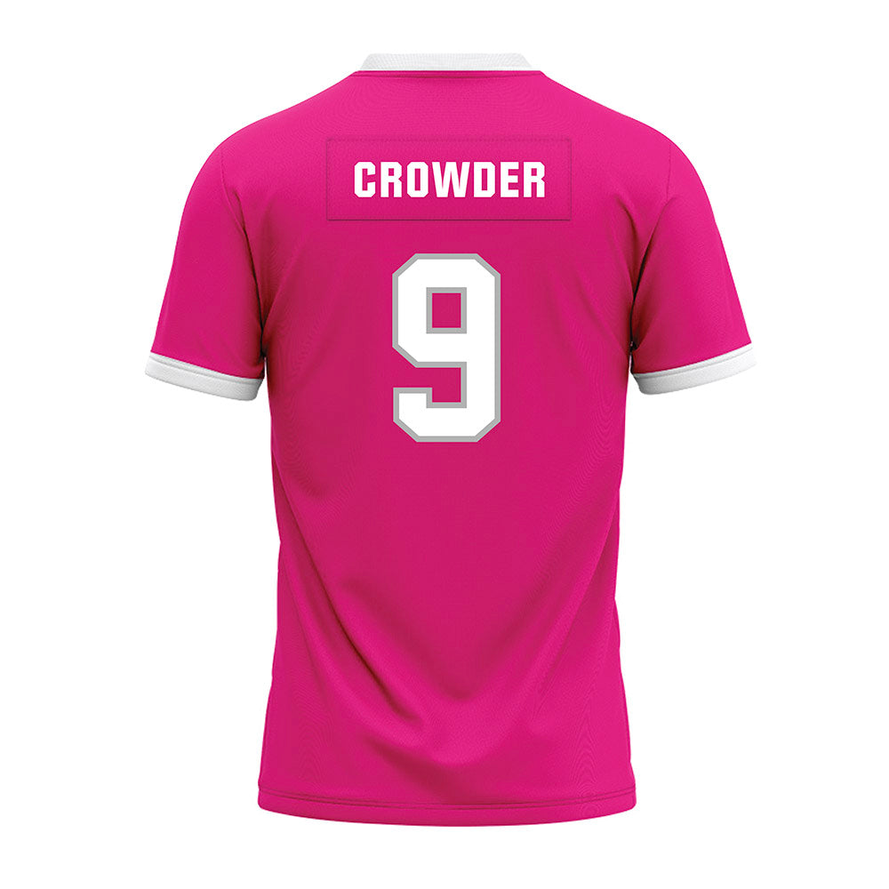Troy - NCAA Football : William Crowder - Pink Premium Football Jersey