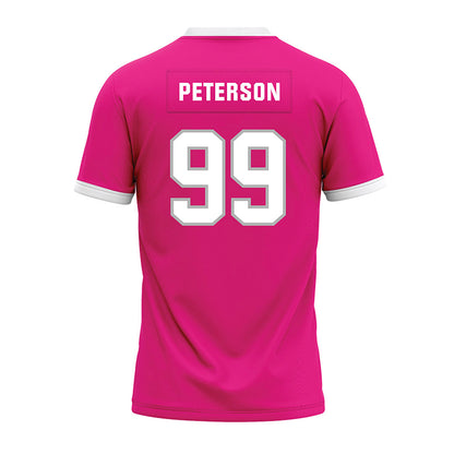 Troy - NCAA Football : Julian Peterson - Pink Premium Football Jersey
