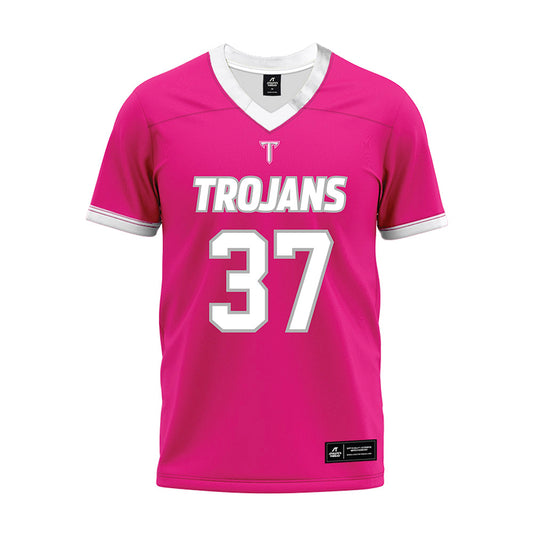 Troy - NCAA Football : Jalen Peterson - Pink Premium Football Jersey-0