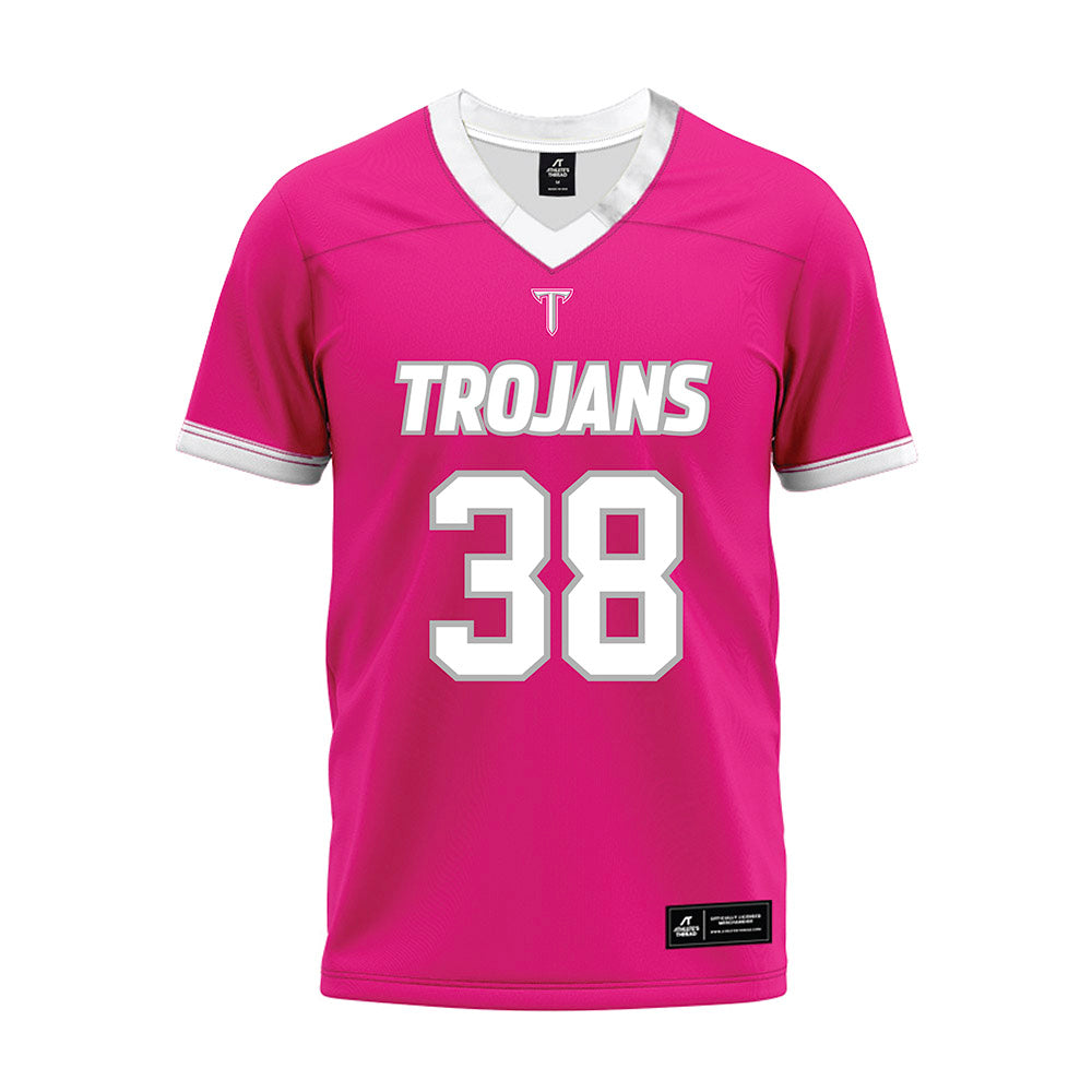 Troy - NCAA Football : Antonious Steele - Pink Premium Football Jersey-0