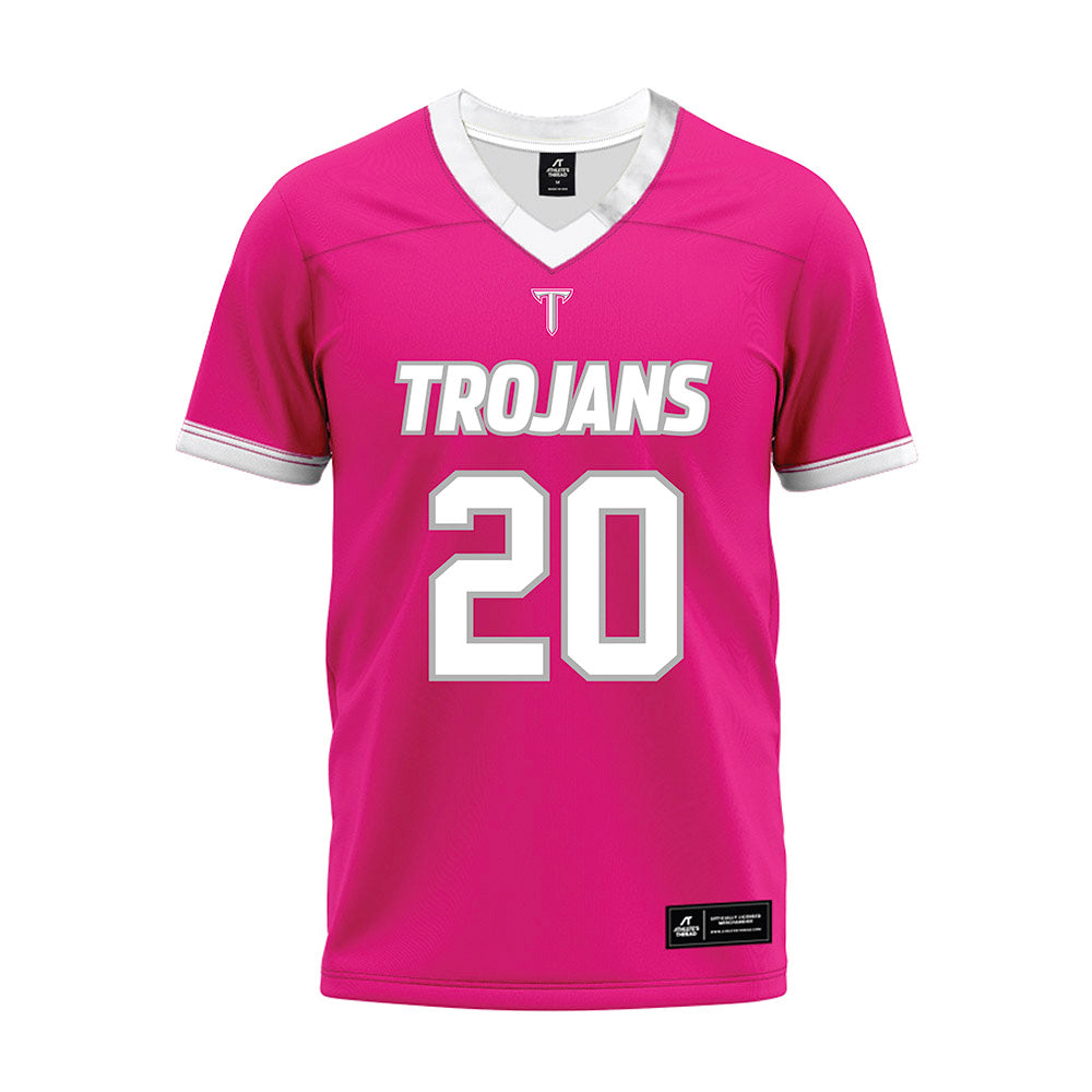 Troy - NCAA Football : Dakarai Shanks - Pink Premium Football Jersey-0