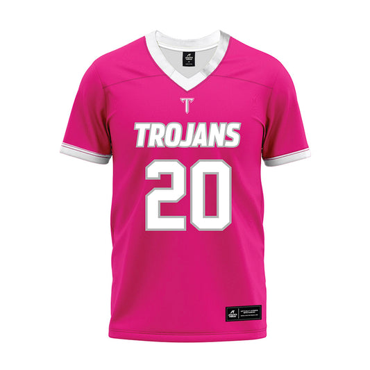 Troy - NCAA Football : Dakarai Shanks - Pink Premium Football Jersey-0