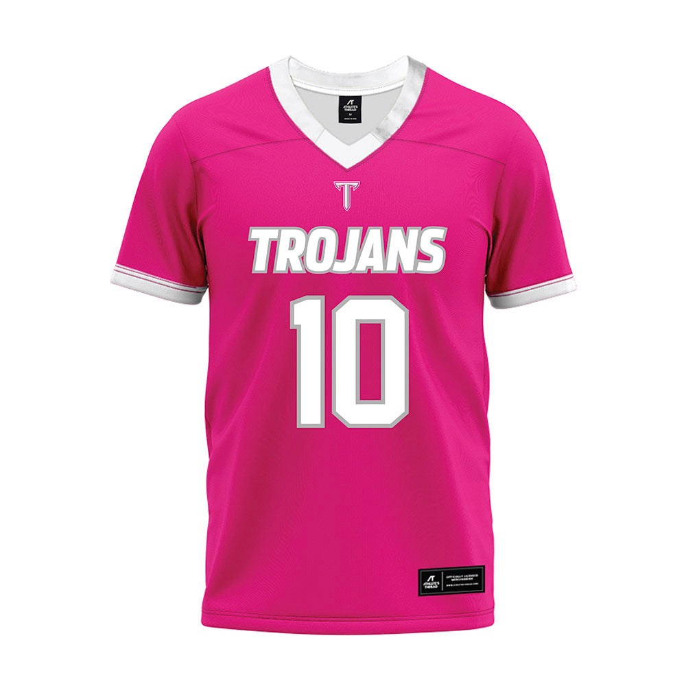 Troy - NCAA Football : Jabari Strait - Pink Premium Football Jersey-0