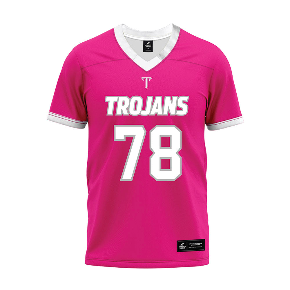 Troy - NCAA Football : Billy Gilmore - Pink Premium Football Jersey