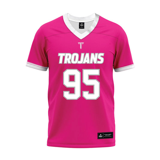 Troy - NCAA Football : Luis Medina - Pink Premium Football Jersey