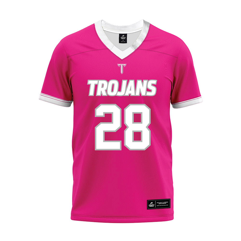 Troy - NCAA Football : Azlan Williams - Pink Premium Football Jersey