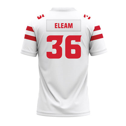 Louisiana - NCAA Football : Maurion Eleam - White Premium Football Jersey