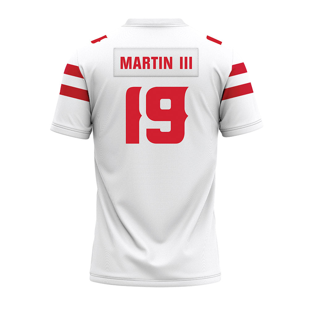 Louisiana - NCAA Football : Dale Martin III - White Premium Football Jersey