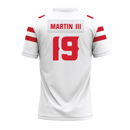 Louisiana - NCAA Football : Dale Martin III - White Premium Football Jersey