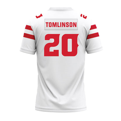 Louisiana - NCAA Football : Trae Tomlinson - White Premium Football Jersey-1